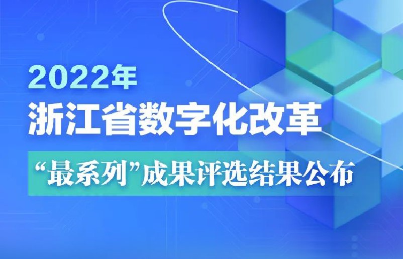 “浙江乡村大脑”入选省数字化改革“最系列”最强大脑榜单！